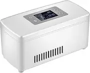 Portable Insulin Cooler for Travel - 2-8°C Refrigerator, Diabetes Travel Essentials, Large Capacity (3-5 Pens), 10H Battery, Car/Home Use, Silent & Lightweight (0.8kg)