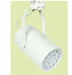 【燈王的店】LED 20W 軌道燈 投射燈 白框 黃光3000K ☆ TYL703