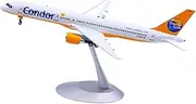 Pre-Built Model Aircraft 23CM Scale Miniature Aircraft Model 1:200 for Condor Airlines B757-200 D-ABNT D-ABNF Finished Airplane Model Kit Miniature Airplane Model(D-ABNF)
