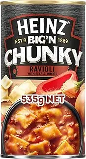 [Heinz] Big N Chunky Ravioli with Beef and Tomato Soup Canned Meal Dinner