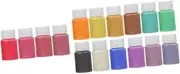 GRADENEVE 16 Colors Pearlescent Pigment Powders Powders for DIY Bath Soap Dye Epoxy Resin Nail Art Eye Shadow