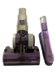 NEW Dyson Mini Turbine Head + Long Brush Vacuum Brush Tool Attachments