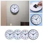 20CM Wall Clock Quartz Round Clock Home Decor Quartz Clock, 4 Colors Wall Clock