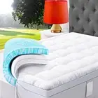 3 Inch Dual Layer Memory Foam Mattress Topper Twin, 2 Inch Memory Foam Plus 1...