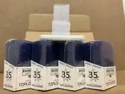 Toploader Hobby Box: 100 Top Loaders + 5 Display Stands + Heavy Duty Storage