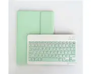 Keyboard Case with Wireless Bluetooth Keyboard for Lenovo M10 Plus/ Tab P11Pro/ P11 - Green