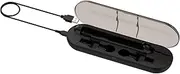 FitTurn Charging Case Set intended for Braun Oral-B Electric Toothbrush Case Fits intended for Oral-B Pro D16 D20 P2000 P3000 P4000 5000 1500 7500, Hard EVA Charging Case Protective Cover Storage Bag (Black)