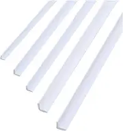 5pcs 2x2mm/3x3mm/4x4mm ABS Plastic Angle Rod Angular Bar L Shaft for Model 250mm Length(2x2mm)