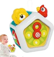 Baby Activity Cube, Activity Cube for Toddler, Learning Interactive Fidget Educational Development Games for 12-18 Months, Boy Girl Kids, Preschool