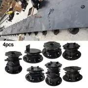 Achieve a Flat and Level Deck with 4 Adjustable Decking Support Pedestals