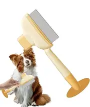 Cat Flea Comb - Kitten Grooming Comb | Cat Brush for Removing Tangles and Knots, Multifunctional Pet Hair Grooming Tool