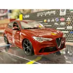 78車庫｜1/24 MAISTO BBURAGO｜ALFA ROMEO STELVIO SUV 愛快羅密歐