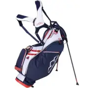 Sun Mountain 2024 4.5 LS 14-Way Divided Golf Stand Carry Bag - NAVY WHITE RED