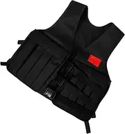 KITANDOVE Adjustable Weight Vest Sports Fitness Vest Breathable Oxford Material Running Gym Use