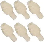 Alipis 6pcs Replaceable Fire Extinguisher Nozzles Wide Mouth Accessory for Water Based Fire Extinguishers Parts for Home Office Safety