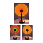 Atmosphere Night Light Projector USB LED Sunset Rainbow Desk Lamp Home faGml