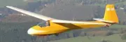 Schleicher Ka 8 Airplane Wood Model Free Ship