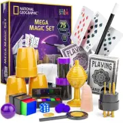 NATIONAL GEOGRAPHIC Mega Magic Set - More Than 75 Magic Tricks for Kids to Pe...