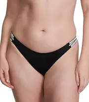 [Victoria's Secret] Double Shine Strap Brazilian Bikini Bottom