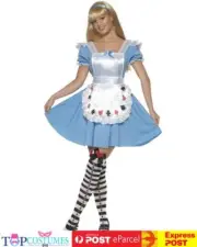 Deck of Cards Girl Adult Alice In Wonderland Fancy Dress Up Party Costume