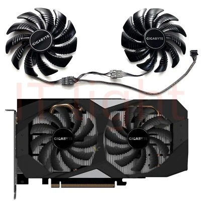 Gigabyte RTX2060 OC D6 RTX2060 GTX 1660 SUPER Cooling Fan GPU Video Cards Fans