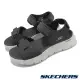 領券再折【SKECHERS】涼鞋 Go Walk Flex Sandal-Antigua Beach 男鞋 黑 緩震 健走鞋 229205BLK-US11=29cm