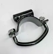 Black Universal Solo Seat Hinge Pivot Bracket U BOLT ON mount chopper bobber