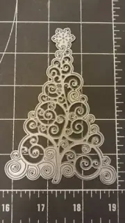 Universal Die Cut Tool Thin Metal Emboss Christmas Tree snowflake ornament gift