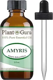 Amyris Essential Oil 2 oz 100% Pure Undiluted Therapeutic Grade.