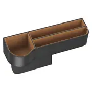 Baseus Universal Leather Car Organiser Auto Seat Gap Storage Box For Pocket Organizer Wallet Cigarette Keys Phone Holders