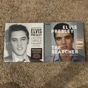 A Boy from Tupelo + Elvis, The Searcher, new sealed CD sets,W/box cover very nic