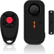 Loud Horn Black Alarm System Burglar Alarm Intruder Alarm Self Defence Wireless