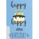 Happy Happy 60th Birthday: 60th Birthday Gift / Journal / Notebook / Diary / Unique Greeting & Birthday Card Alternative