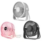 USB Desk Fan Hangings Fan 3 Speed Option Removable Protective Cover for Anywhere