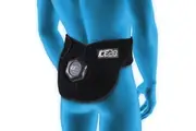 Ice20 Ice Therapy Back Hip Cold Compression Wrap w Strap & Mesh Bag