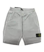 Stone Island Junior Logo Badge Bermuda Shorts 12,14Y,12Y,10Y sky color