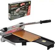 CUTTEREX 13" Professional Laminate Floor Cutter, Vinyl Floor Cutter, Multi-layer Flooring, Parquet, Fiber Cement Wall Panels, Rubber Concave Base, LVT, VCT, SPC, PVC, LVP, WPC, Rigid Core Vinyl Plank