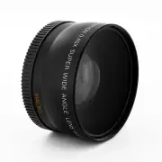 Wide Angle .45X lens w/ MACRO for CANON T1i,T2i,T3i T4i with 18-55 75-300 55-250