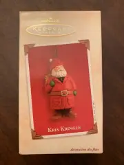 NEW- Hallmark Keepsake Christmas Ornament Kris Kringle 2003