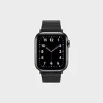 【AHOLIC】APPLE WATCH 皮革錶帶 42/44MM - 黑色