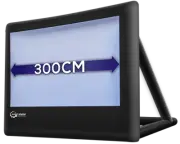 3m sealed PVC Inflatable Indoor / Outdoor Movie cinema projection screen