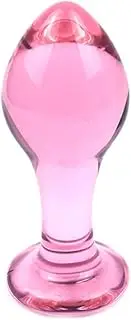 Glass Crystal Glass Masturbator Unisex Transparent Glass Butt Plug Trainer Sex Toys