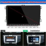 Android 10.1 GPS Stereo 9" Carplay Car Radio 2Din Navi MP5 Player WiFi Quad Core (for: Fiat)