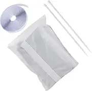 Portable AC Window Kit - Tumble Dryer Vent Sealing Set - No Drilling Air Conditioner Window Kit with Fastener and Zip for Home Tumble Dryer for Living Room