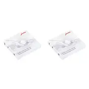 2x Jura Professional Accessory Tube Set for Milk Unit/System HP1 Coffee Machine