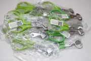 Quail Egg Cutter Scissors Stainless Steel Pigeon Bird Egg Opener 18 Pieces Green
