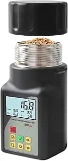 Moisture Meter Portable Mini Moisture Meter for Coffee Beans Cocoa Rice Wheat 25 Types of Beans Moisture Tester with 250 Data Storage