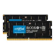 Crucial 64GB(2x32GB)DDR5-4800 SODIMM Memory [CT2K32G48C40S5]