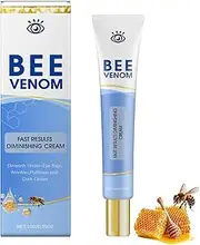 Collagen Bee Venom Waking up Eye Cream, Puffy Eyes Bags Under Eyes, Anti Aging Eye Cream, Under Eye Serum for All Skin Type, Bags Remover, Reduces Wrinkles Puffiness Nourishing for Face & Neck (1pcs)