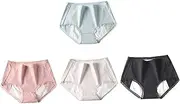 FRCOLOR Leakproof Physiological Pants 4 Pcs Women Menstruation Underpants Menstrual Pants Lace Design